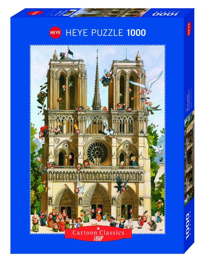 Vive Notre Dame (1000 Piece Puzzle)