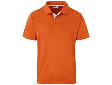 Altitude Kids Tournament Golf Shirt - orange
