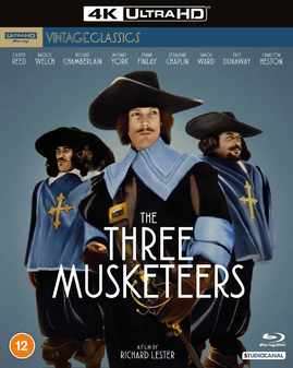 Three Musketeers, The (Oliver Reed, Richard Chamberlain) (4K Ultra HD+Blu Ray)