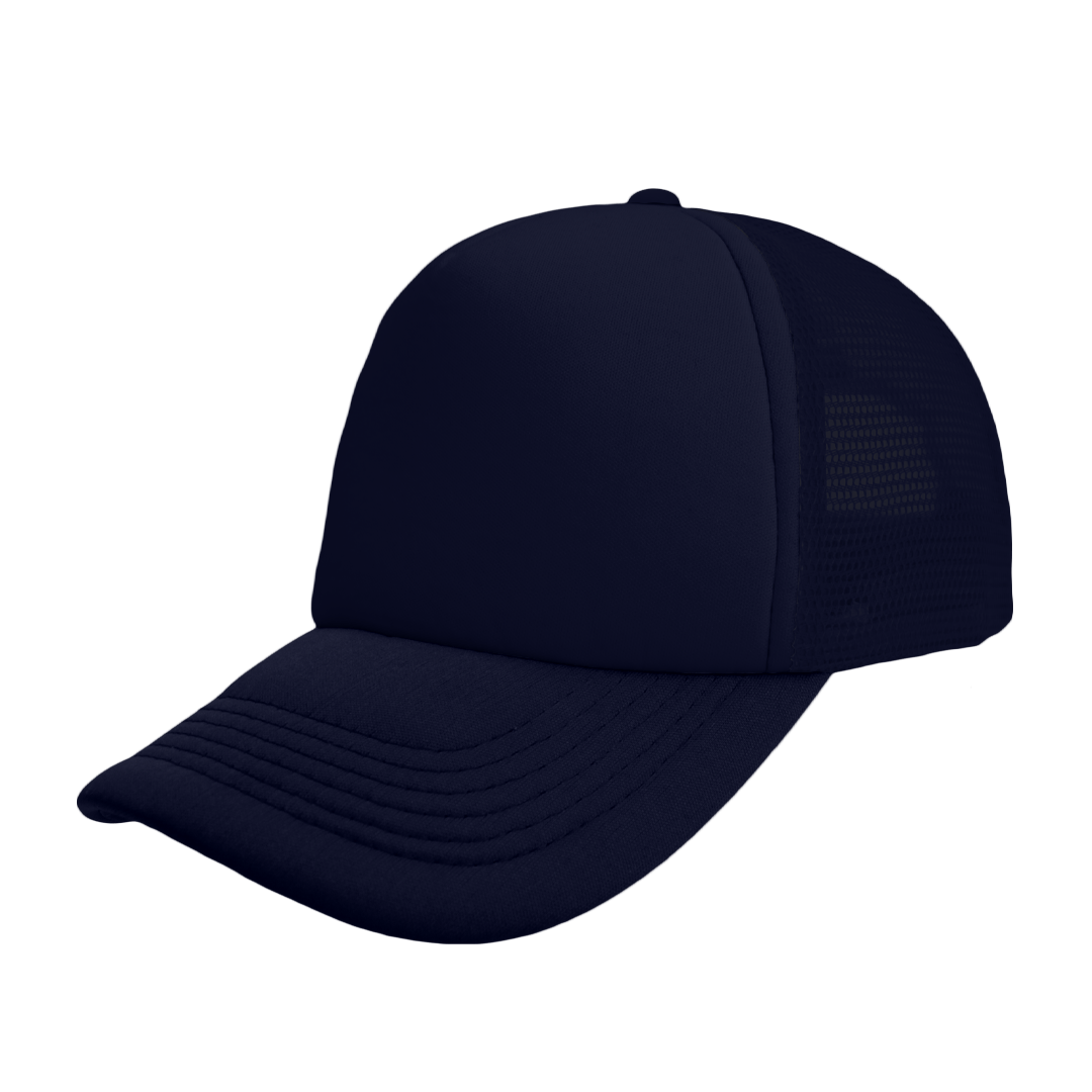 Foam Polysnap Curved Peak - navy (S19500)