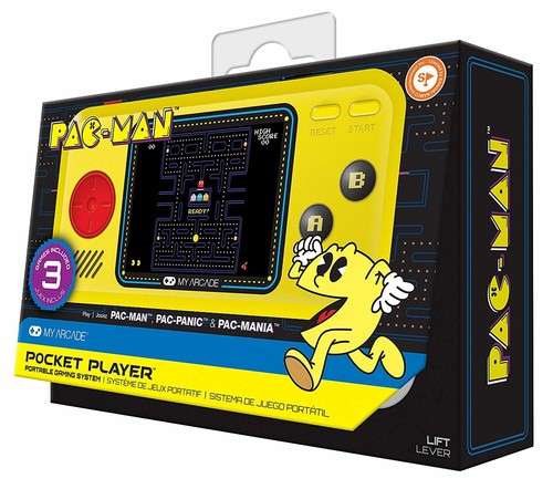 My Arcade Pac-Man Pocket Player Portable Handheld Game System (DGUNL-3227)