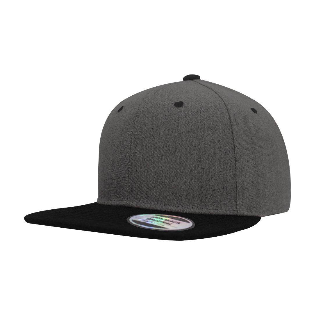 Snapback Two-Tone Cap - grey/black (S12608)