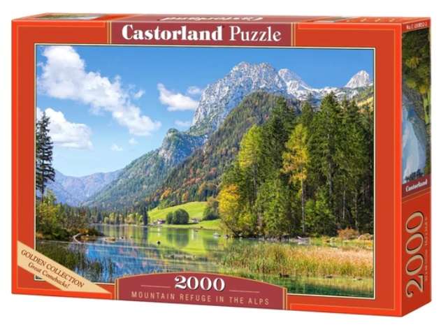 Mountain Refuge in the Alps (2000 Piece Puzzle)