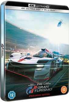Gran Turismo (David Harbour) (4K Ultra HD+Blu Ray Steelbook) - Limited Edition (Blue)