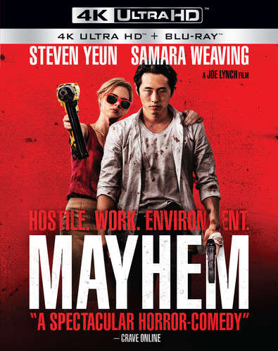 Mayhem (Sean Yeun, Samara Weaving) (4K Ultra HD+Blu Ray)
