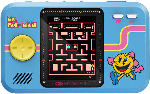 My Arcade Ms. Pac-Man Pocket Player Pro Handheld Portable Gaming System (DGUNL-7010)