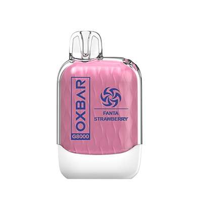 Oxbar Rechargeable Bar - G8000 puff 50mg - Fanta Strawberry (OXB01)