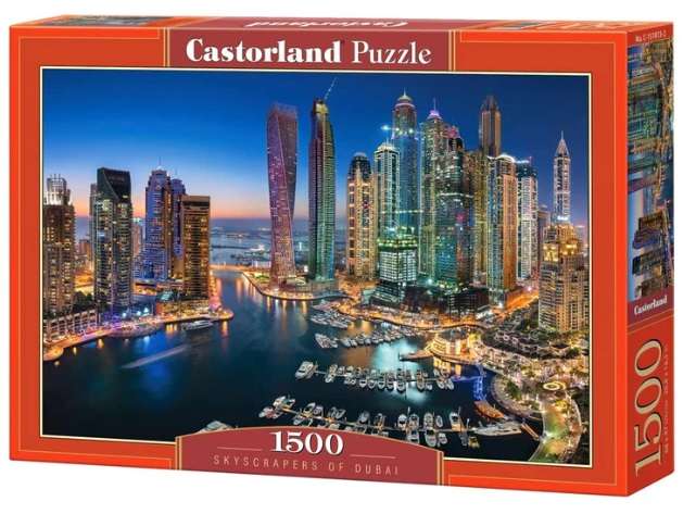Skyscrapers Of Dubai (1500 Piece Puzzle)