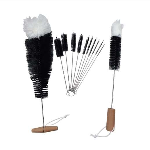 Bong Accessories - Bong Cleaning Brush Kit, 12 Piece (BNGCL03)