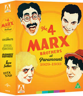 4 Marx Brothers at Paramount, The (Blu Ray)