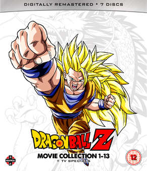 Dragon Ball Z Movie Complete Collection - Movies 1-13 + TV Specials (Blu-Ray)