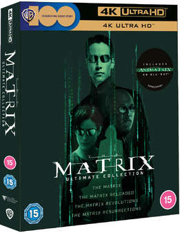 Matrix, The: Ultimate Collection (4 Films + Animatrix) (4K Ultra HD+Blu-Ray)