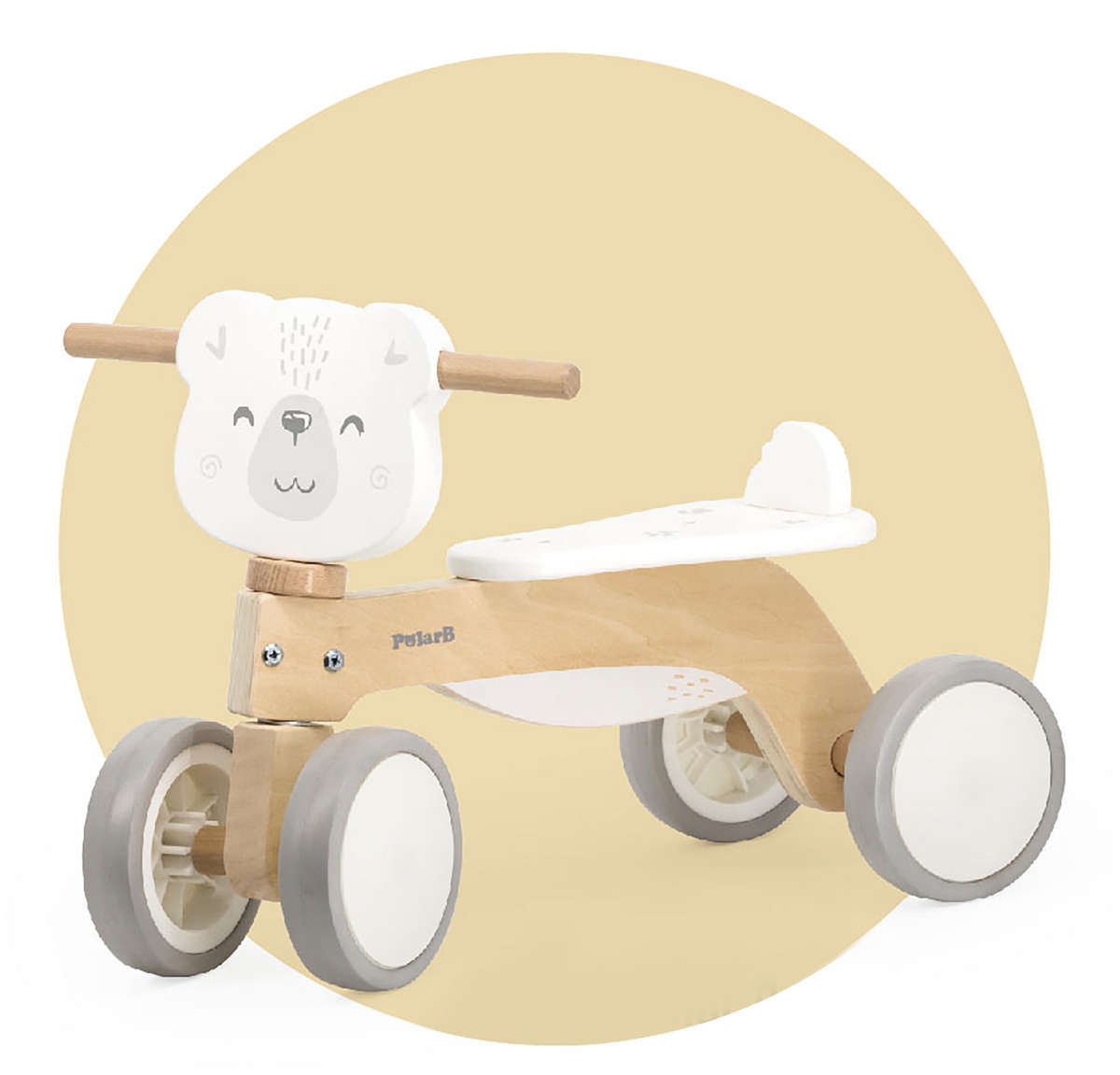 PolarB Wooden Trike - Polar Bear (RGS44239)