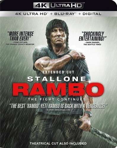 Rambo (2008) (Sylvester Stallone) (4K Ultra HD+Blu-Ray)