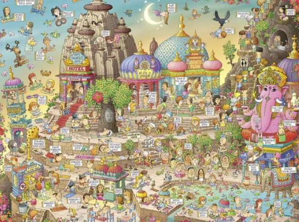 Yogaland (1500 Piece Puzzle)