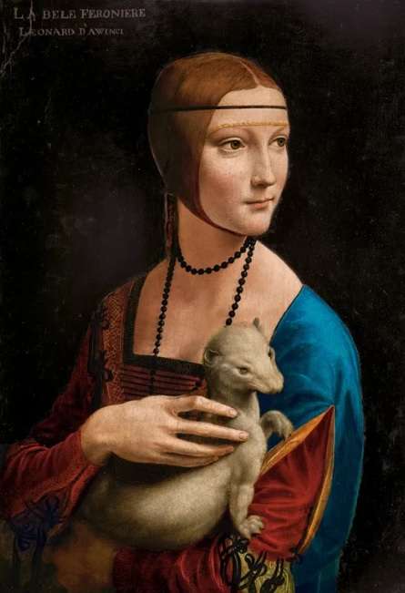 Lady with the Ermine, Leonardo da Vinci (1000 Piece Puzzle)