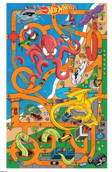 Hot Wheels Play Mat (RGS4146)