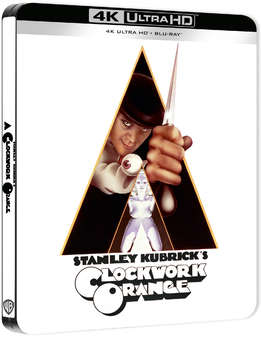 Clockwork Orange, A (4K Ultra HD+Blu-Ray Steelbook) - Limited Edition
