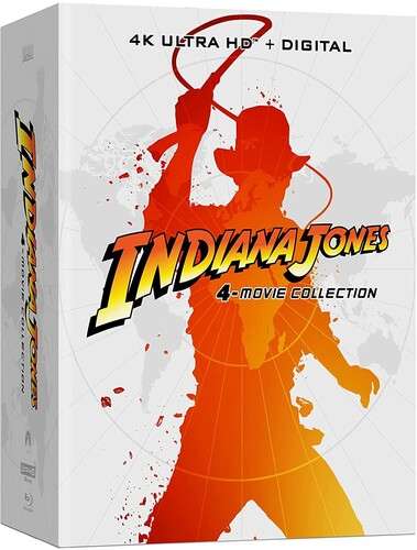 Indiana Jones 4-Movie Collection (4K Ultra HD Steelbook)