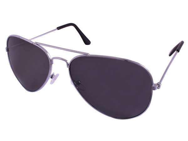 Pilot UV400 Sunglasses - silver-black (SU204Sb)