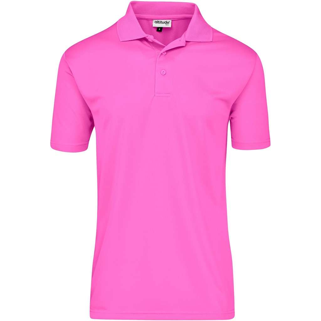 Altitude Pro Golf Shirt - Mens - pink (ALT-PGM)