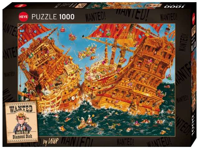 Diamond Dick (1000 Piece Puzzle)