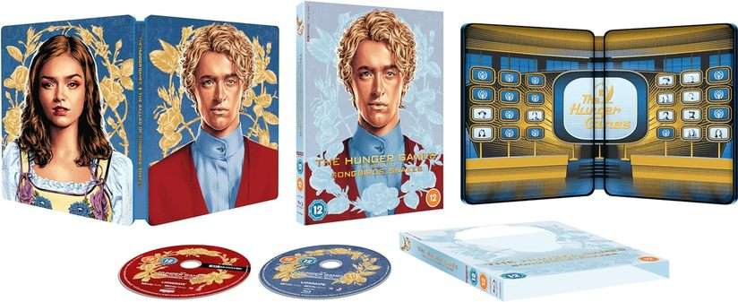 Hunger Games: The Ballad of Songbirds and Snakes (4K Ultra HD+Blu-Ray Steelbook) - Limited Edition