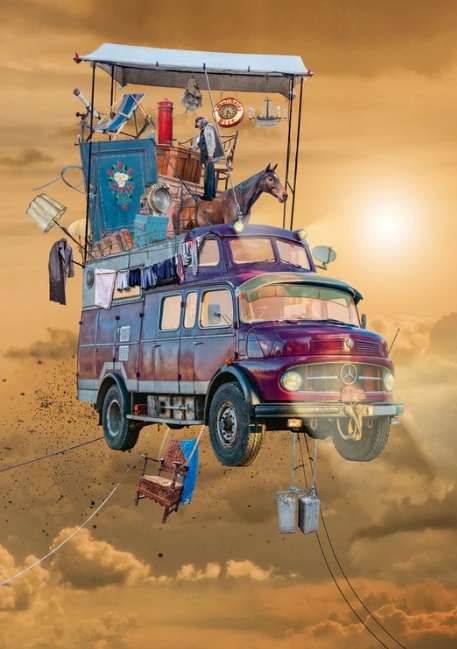 Mobile Home (1000 Piece Puzzle)