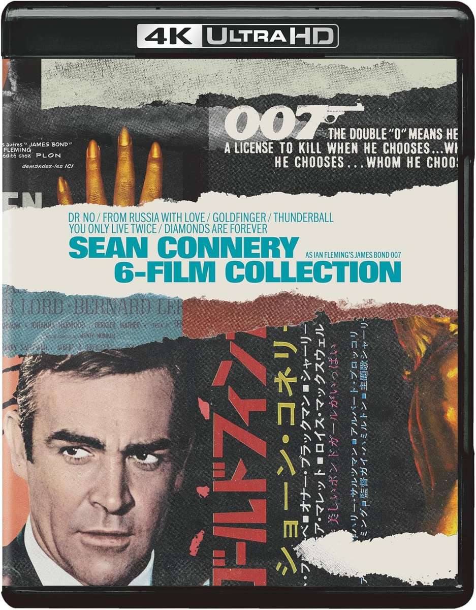 James Bond: Sean Connery Collection (6 Film) (4K Ultra HD)