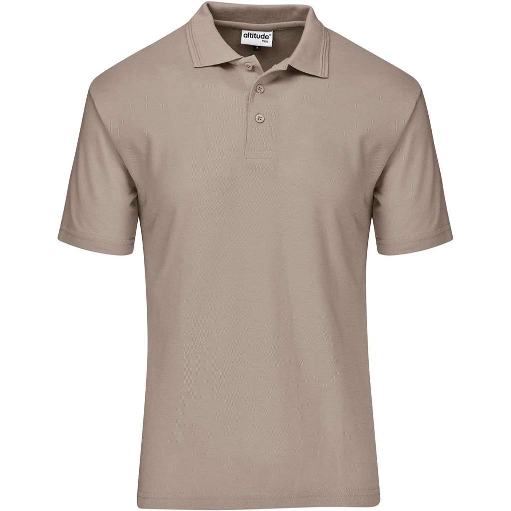 Altitude Basic Pique Kids golfer - stone