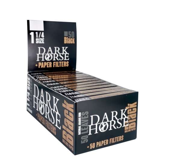 Dark Horse Papers - 1 1/4 Black Paper and Tips (DHP07)