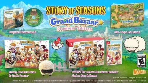 Story of Seasons: Grand Bazaar Premium Edtion (Nintendo Switch 2)