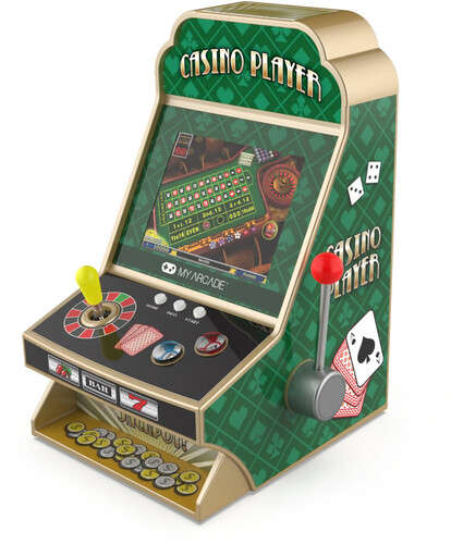 My Arcade Casino Player Portable Arcade Gaming System (DGUN-3945)