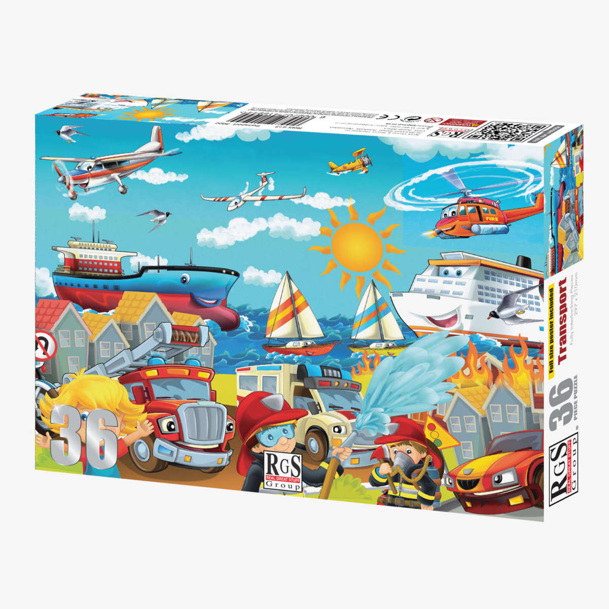 To the Rescue (36 Piece Puzzle) (RGS413)