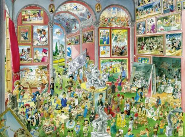 Masterpieces (1500 Piece Puzzle)