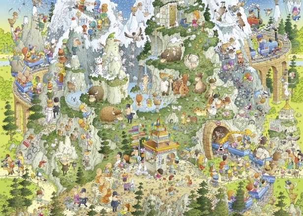 Himalayan Habitat (1000 Piece Puzzle)