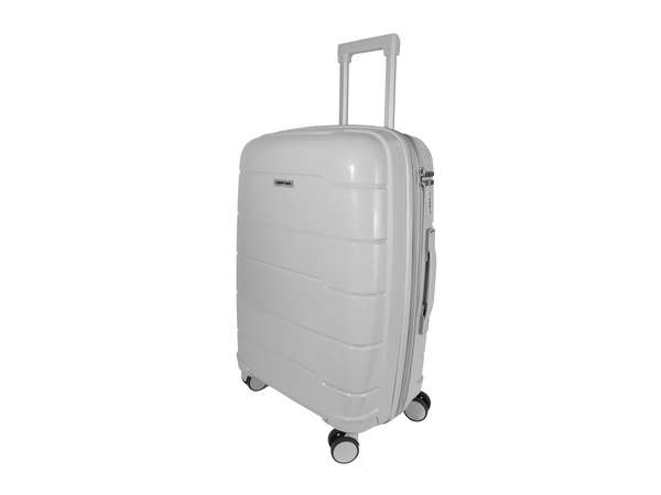 ExpandPro Double-Zipper Luggage Bag, 24 inch - grey (BAG185H-24)