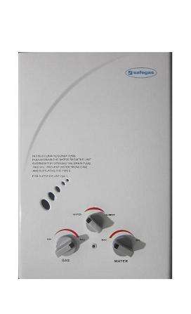 Safegas 6 Litre (Type D - Outside Install)