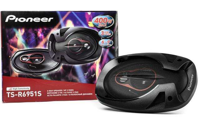 Pioneer TS-R6951S 6×9 400w 50W RMS 3way Speakers