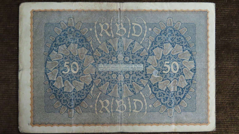 Germany - 50 Mark, 1919, p-66 , WWI Issue, Series 3