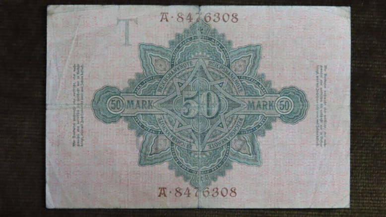 Germany - 50 Mark, 1910, p-41 , Imperial Issue