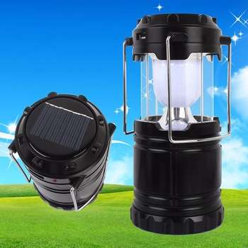 Bulk from 6//Rechargeable Solar Powered  Camping Lantern