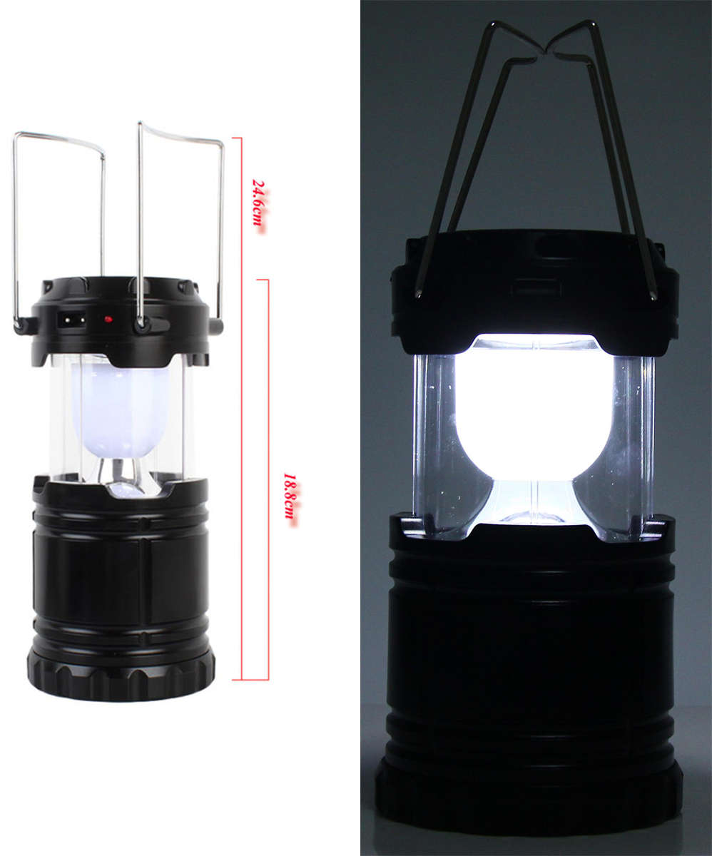 Bulk from 6//Rechargeable Solar Powered  Camping Lantern