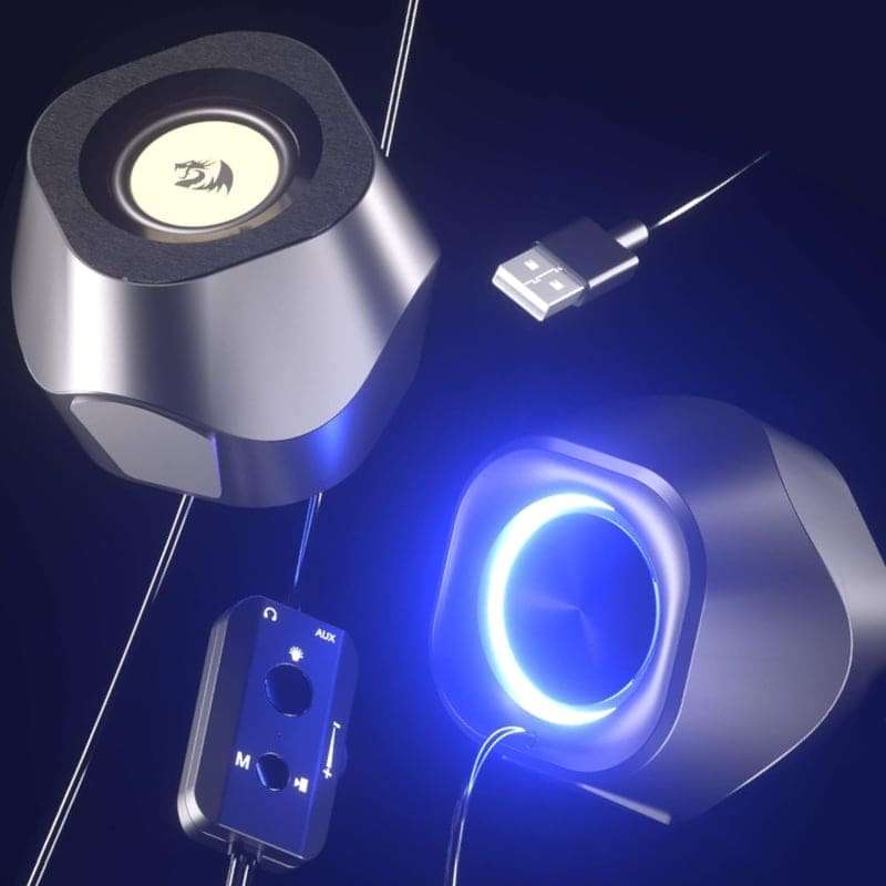 Redragon GS590 KAIDAS 2.0 PC Gaming Speaker - Black