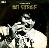 ELVIS PRESLEY -- On Stage, February 1970 -- VINYL LP