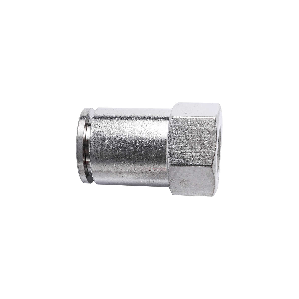 Metal Pu Fitting Straight 12Mm 1/8" F