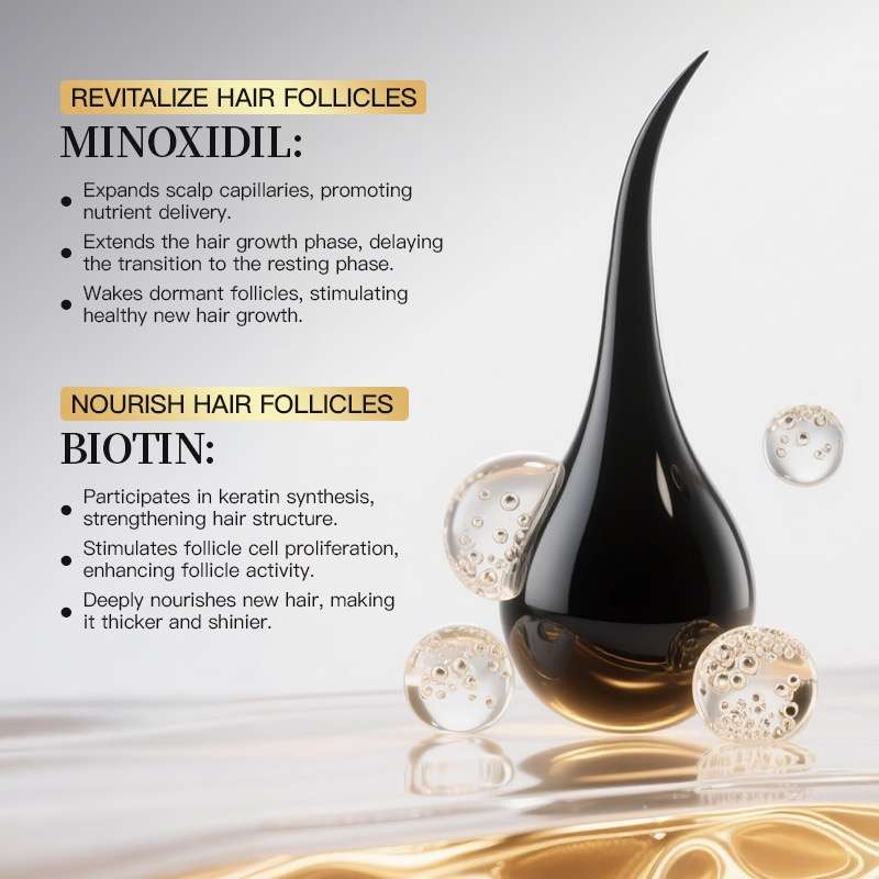 Kormesic 5% Minoxidil Biotin Essence Water