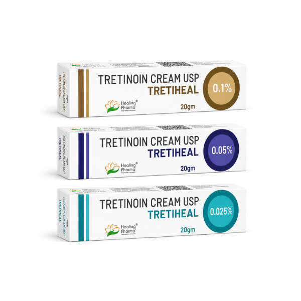 Tretiheal Tretinoin Cream USP 0.05% | 20g