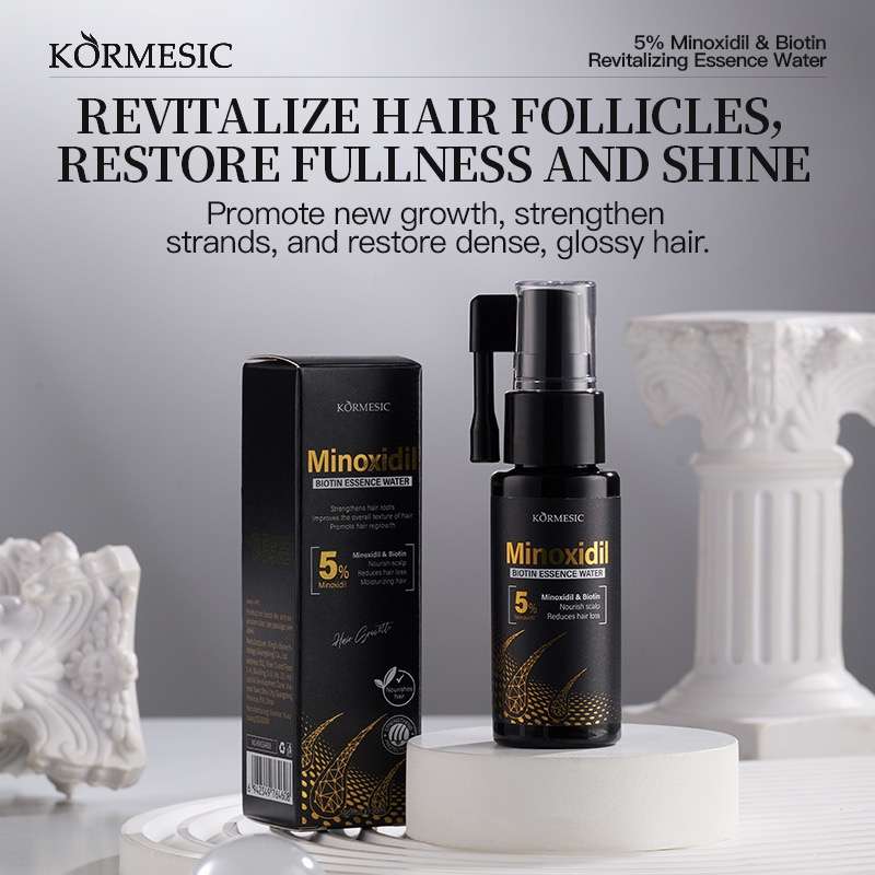 Kormesic 5% Minoxidil Biotin Essence Water