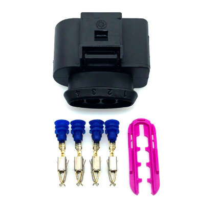 Coil Pack Electrical Connector Plug  4-Pin, 3.5 Series
